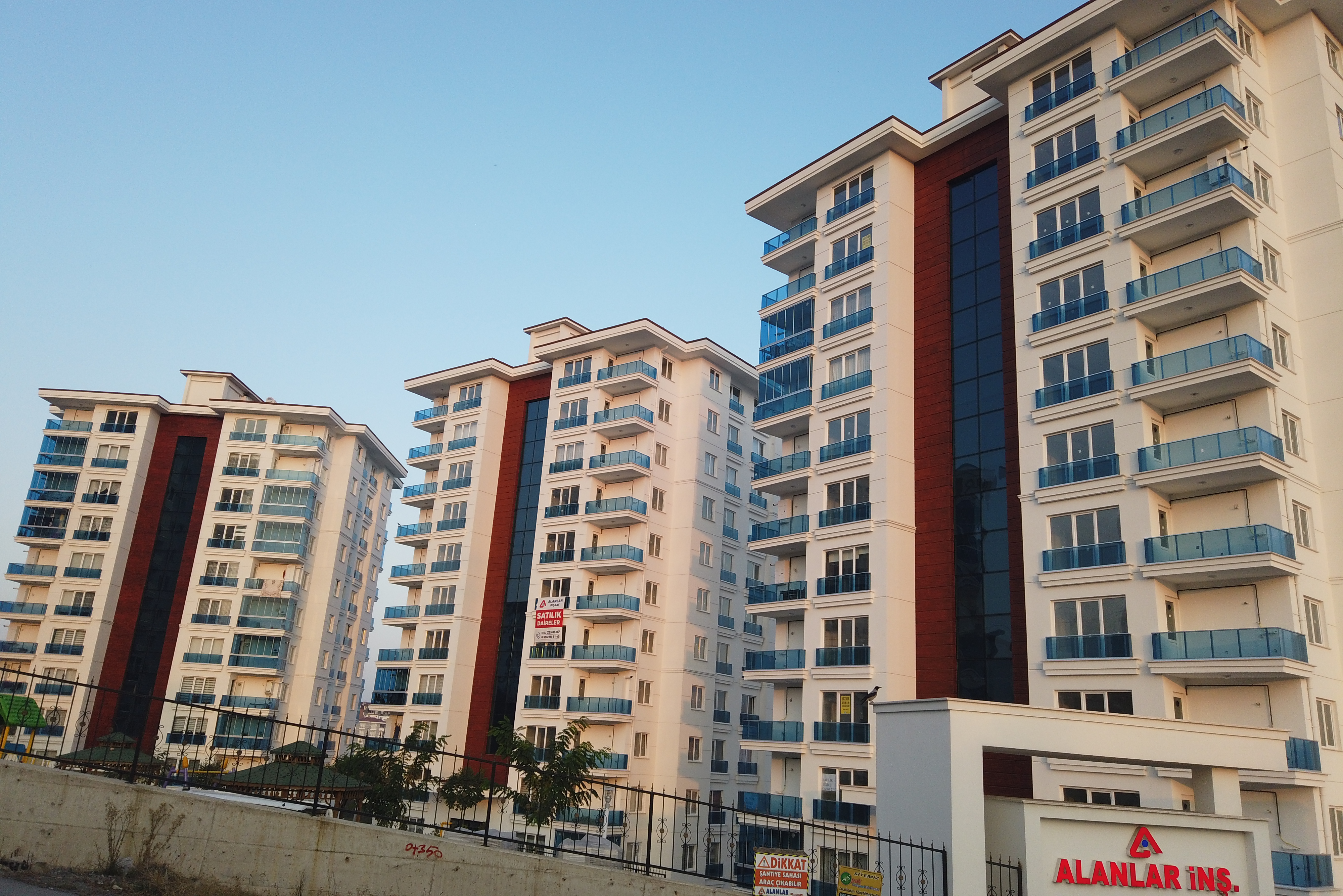 Alanlar İnşaat konut projesi